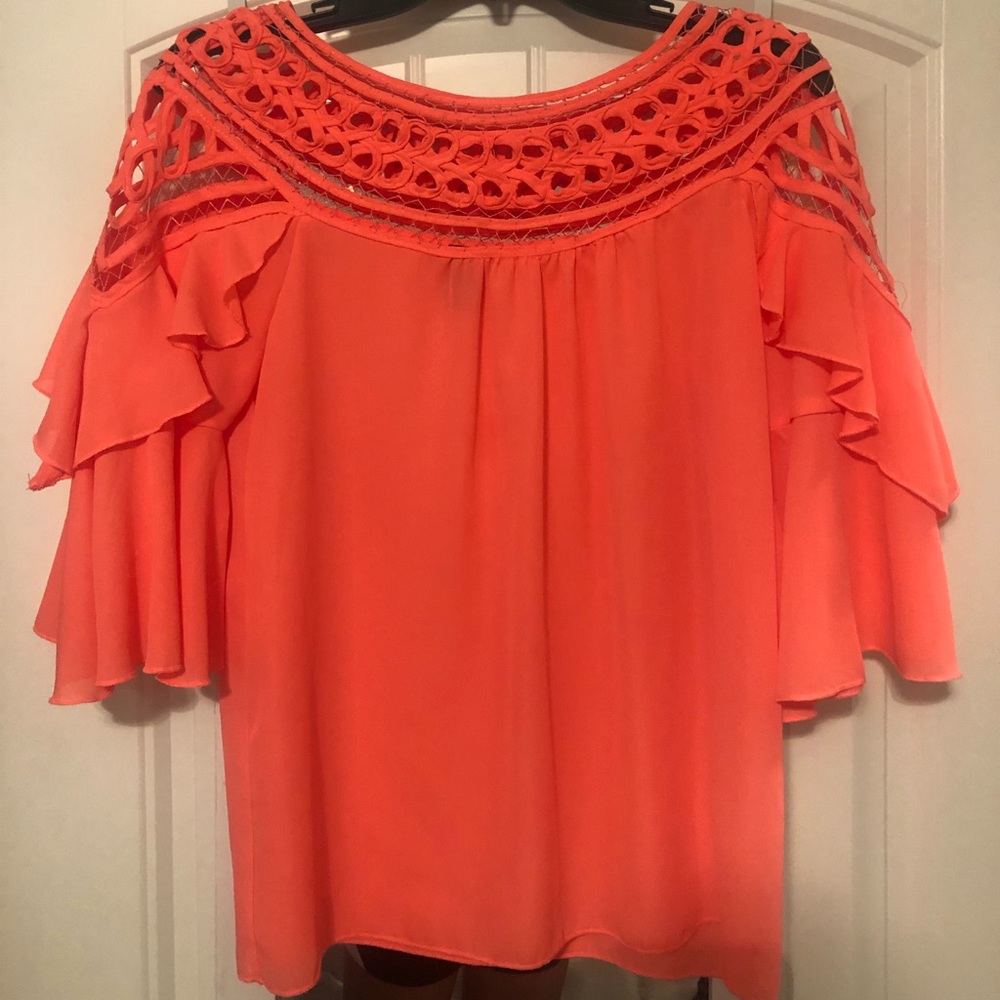 Pink blouse